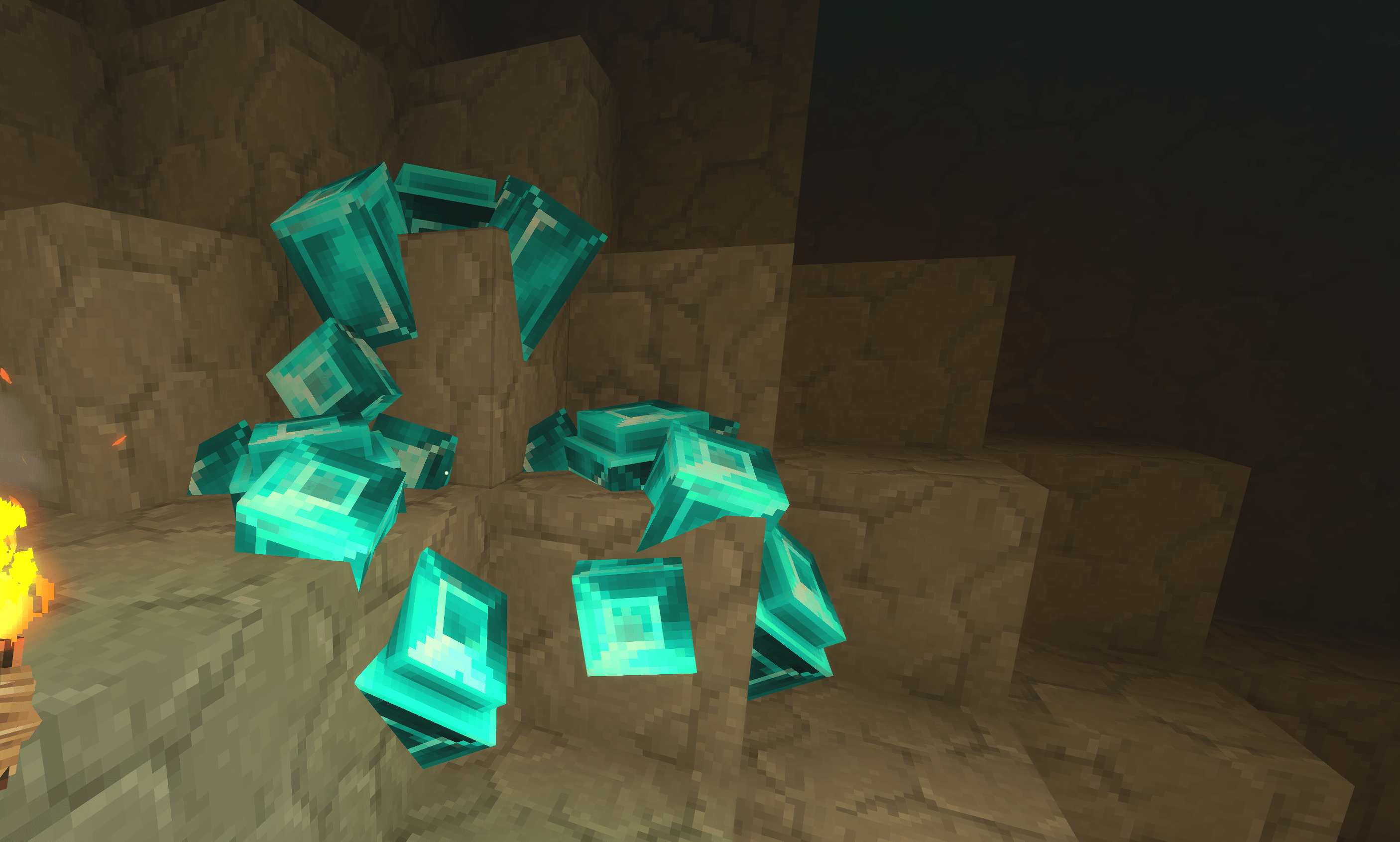 Naturally Generated Zephyr Ore Vein