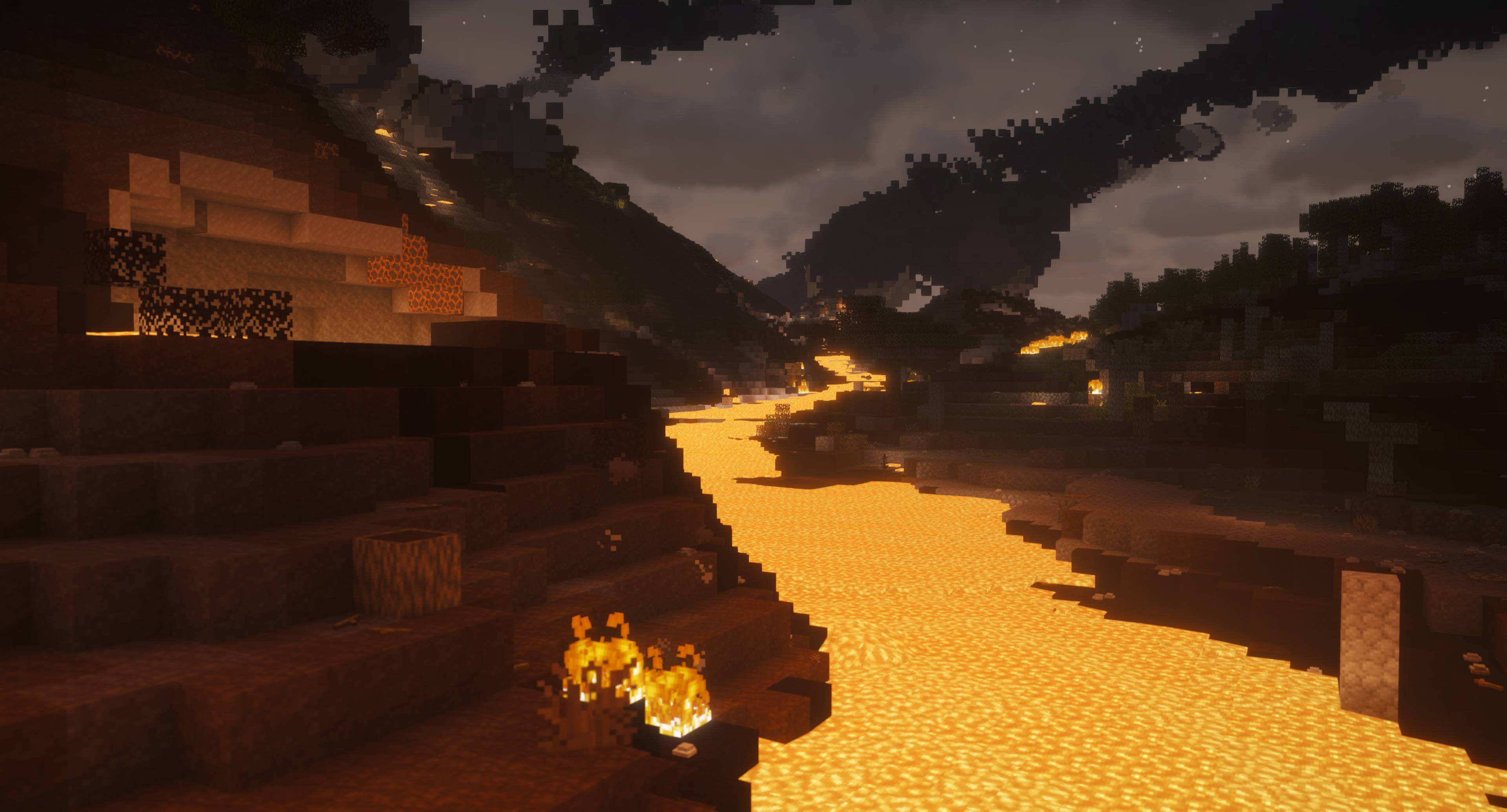 Lava flow