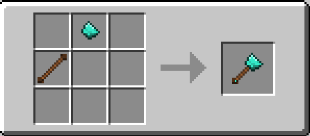 Thumbnail Each excavator is crafted from a handle and a head (compatible with handle from Simple Hammers)