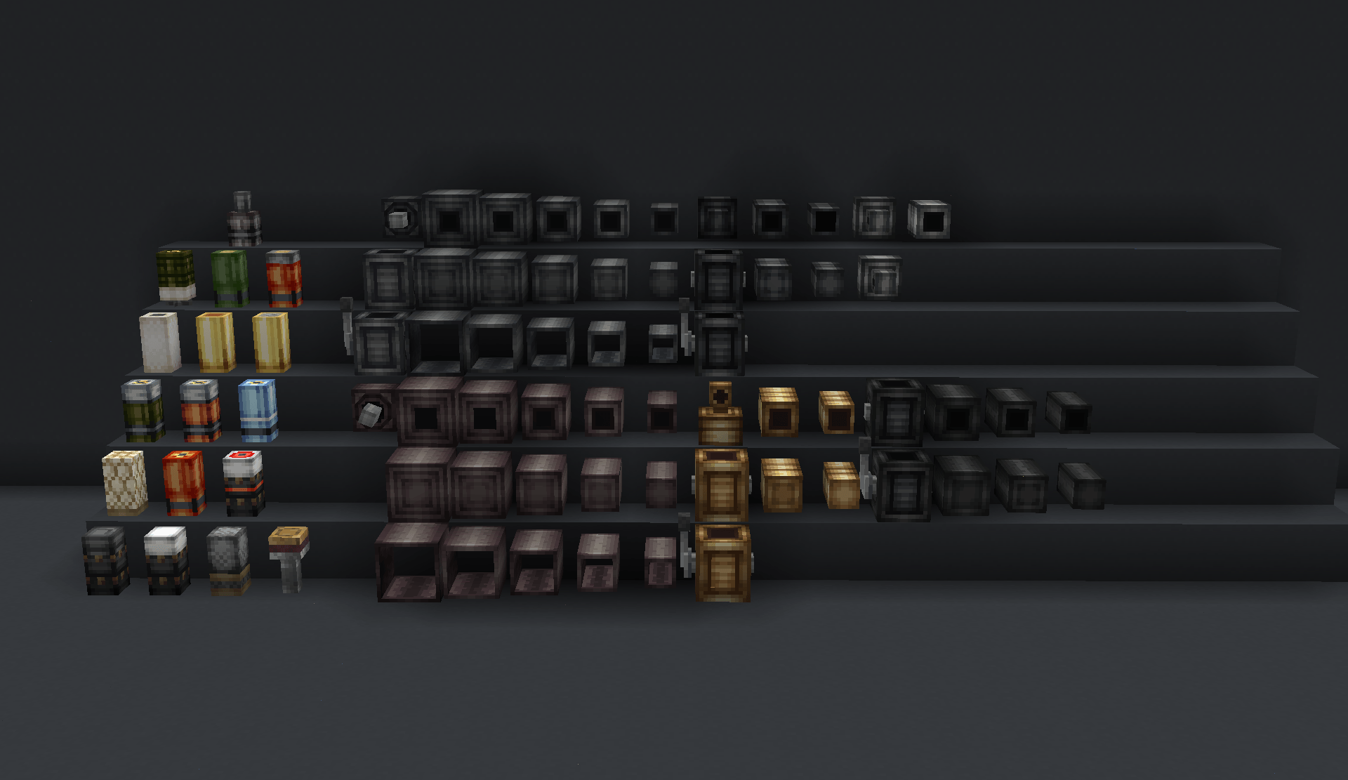 Shells and cannons with smallshells