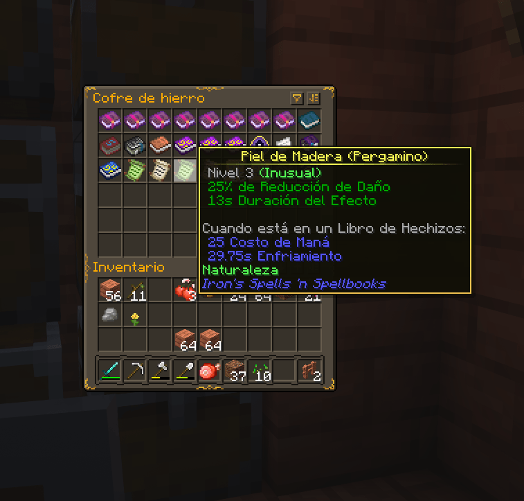 Iron's Spells traducido