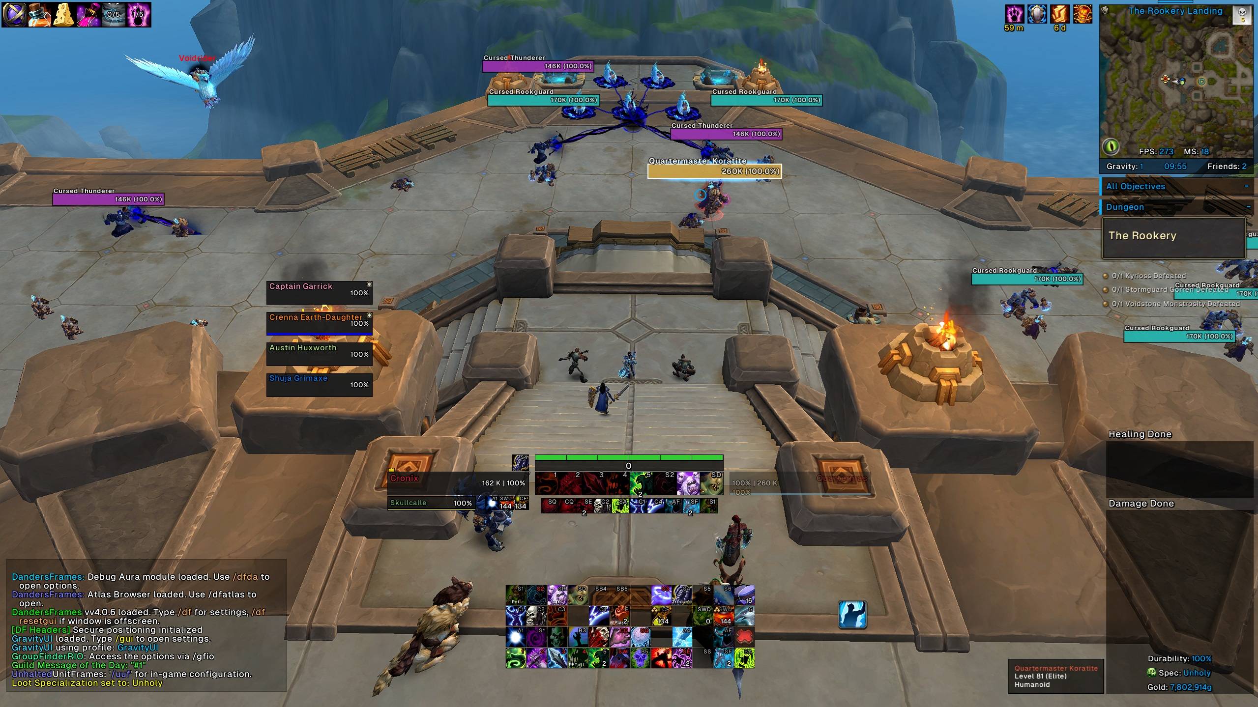 Cronix Interface Profile Dungeon