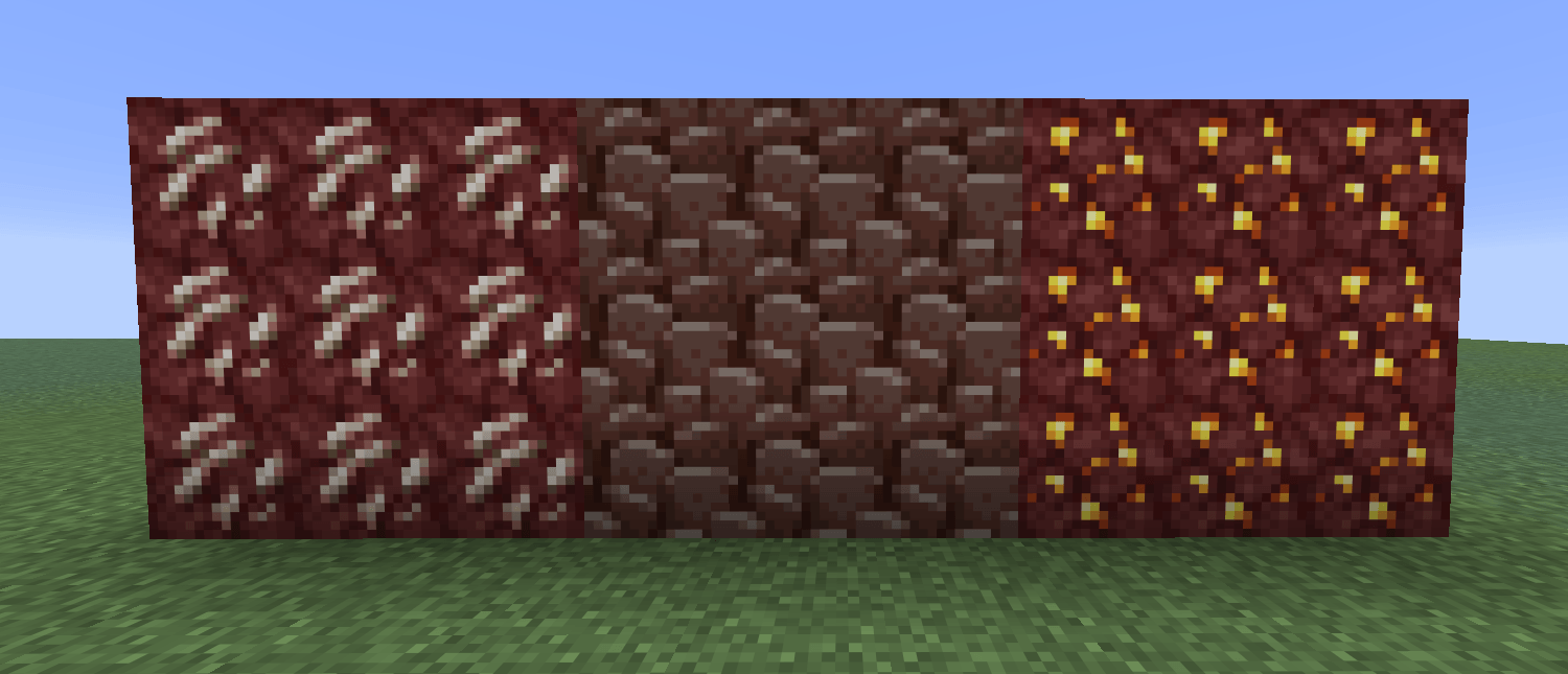 Fully supports Nether Quartz, Nether Gold, and of course, Ancient Debris. 🌋