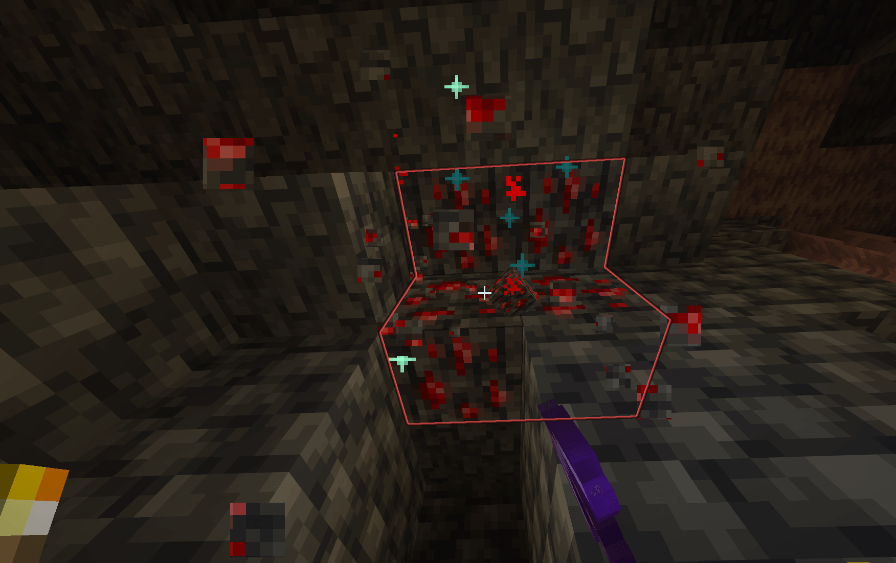 Enjoy clean, unobtrusive vanilla particles and a soft sound cue when new ores are discovered in the dark. ✨🔉