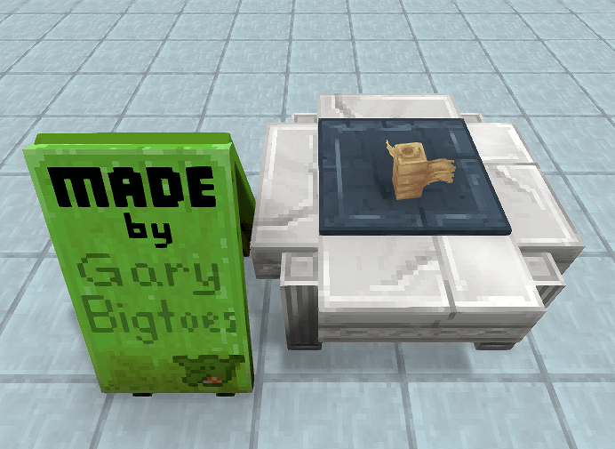 Bandage On Display Table