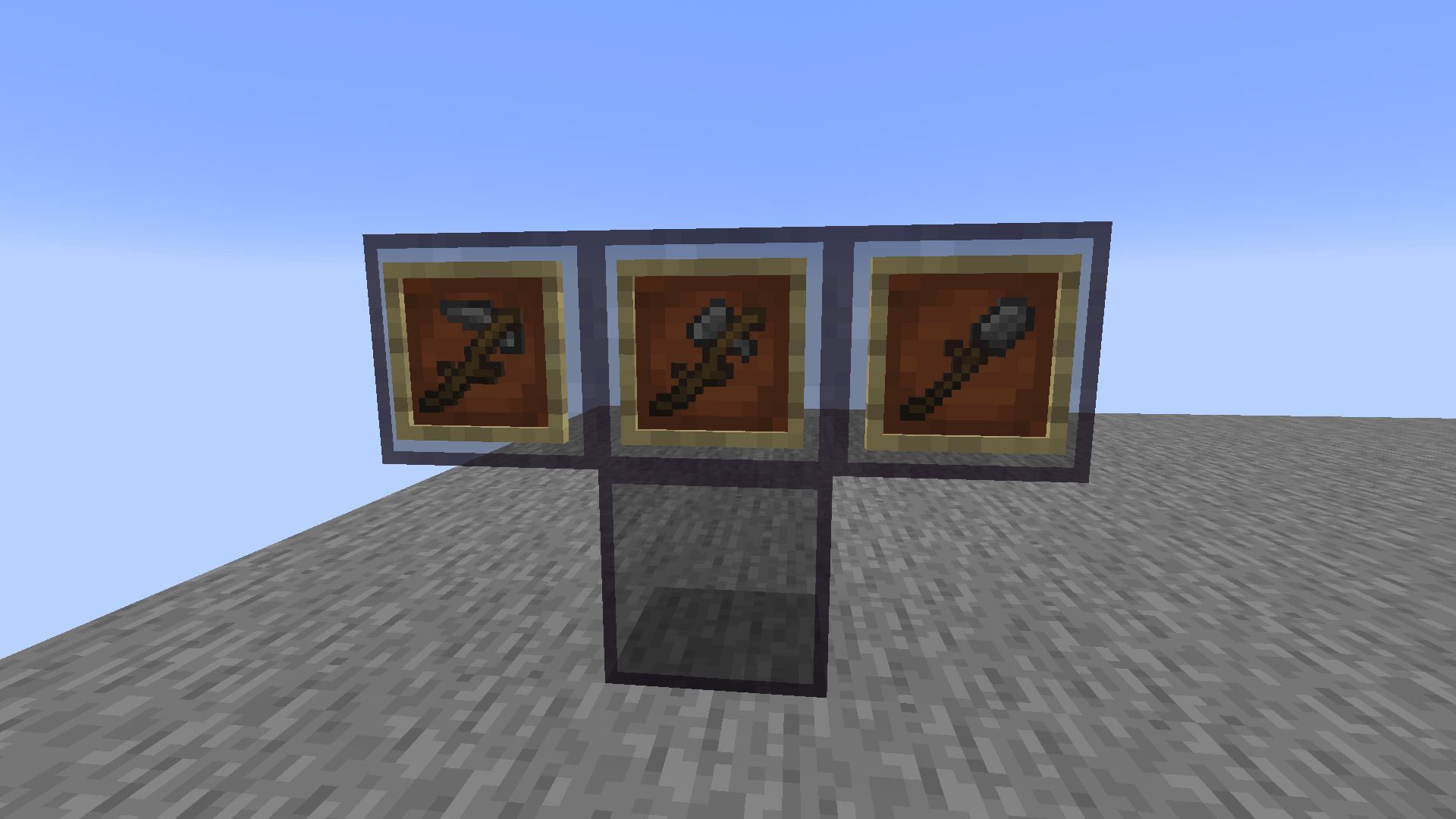 Thumbnail the three makeshift tools! can be made in your inventory with the camping stick and some rocks!