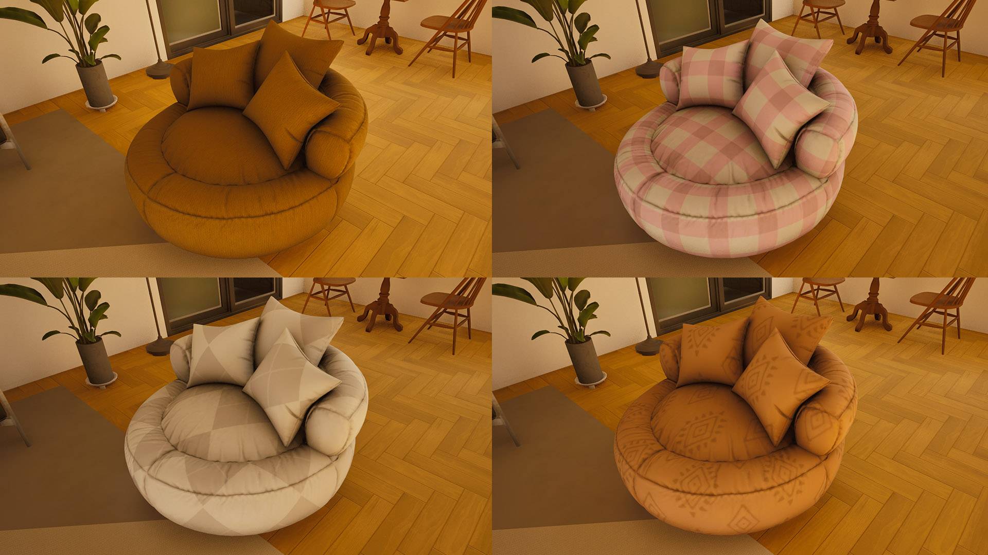 NCTN Round Lounge Chair