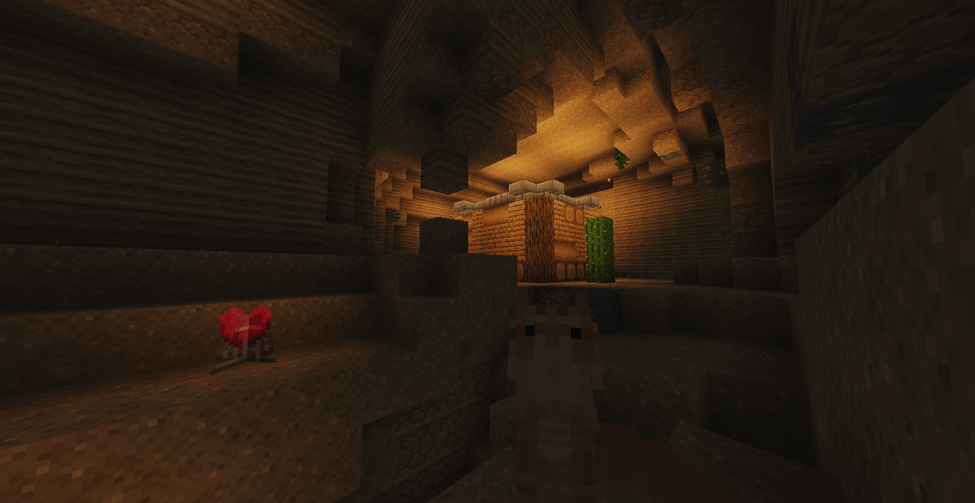 Desert Caves by Yung's, Maverick pet and Hearth Crystal