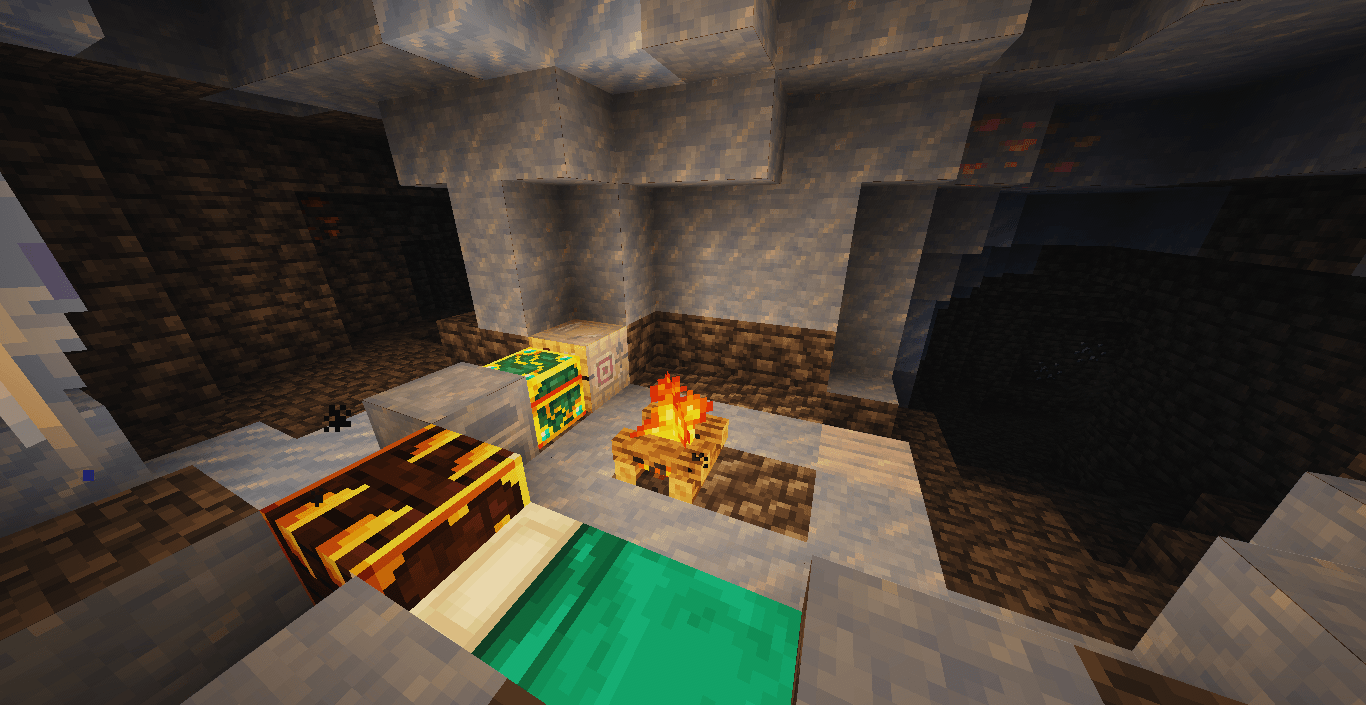 Cold Caves by Yung's and Artifacts chest