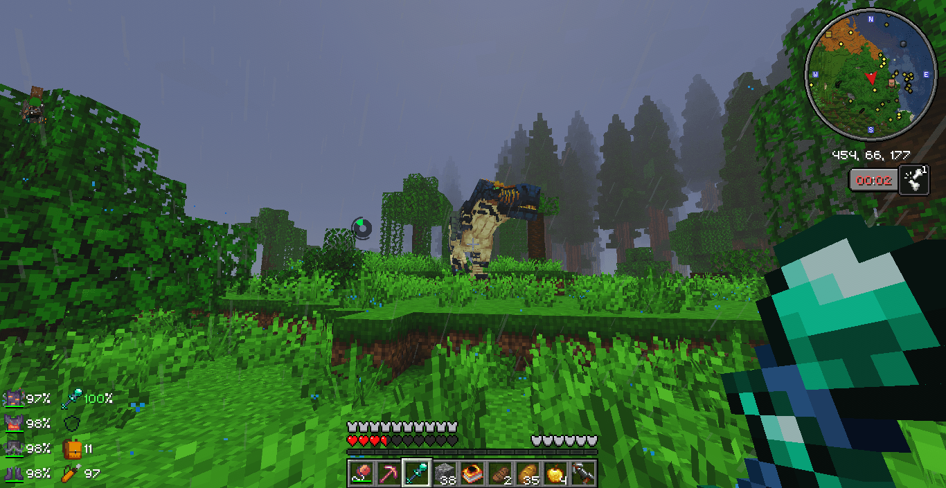Dawn Era dino vs me