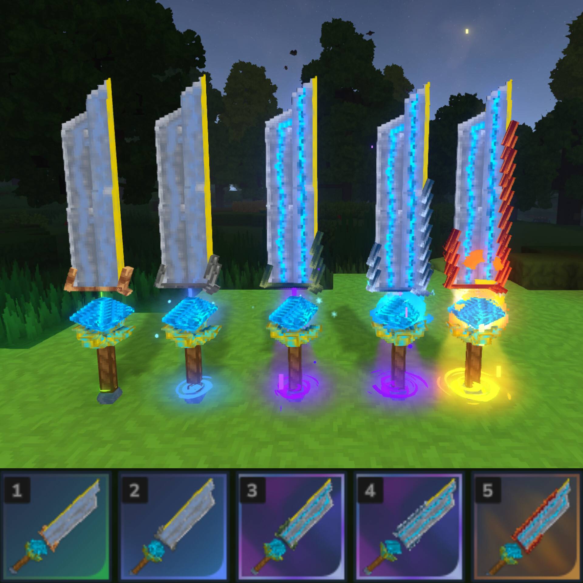 AlternMite Swords rarities and ingame.jpg