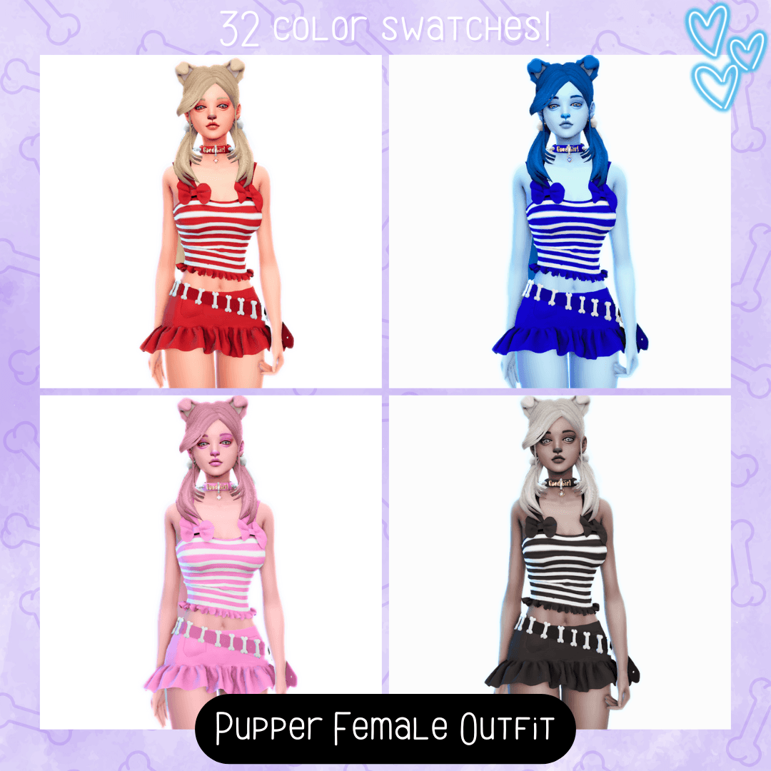 [JBTN] Pupper Female Outfit - The Sims 4 Create a Sim - CurseForge