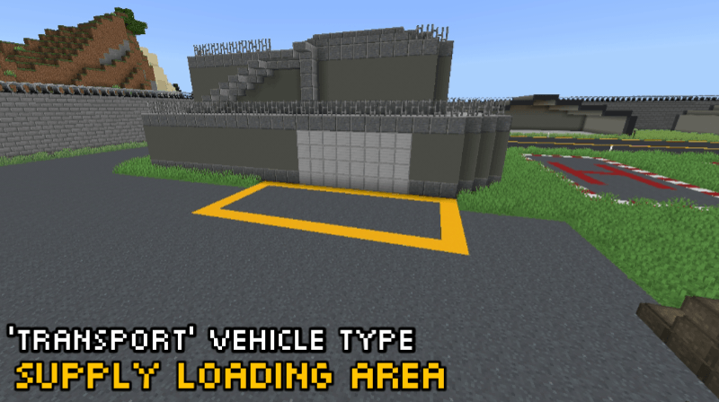 EFA HQ LOADING AREA