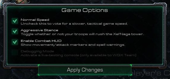 Game Options