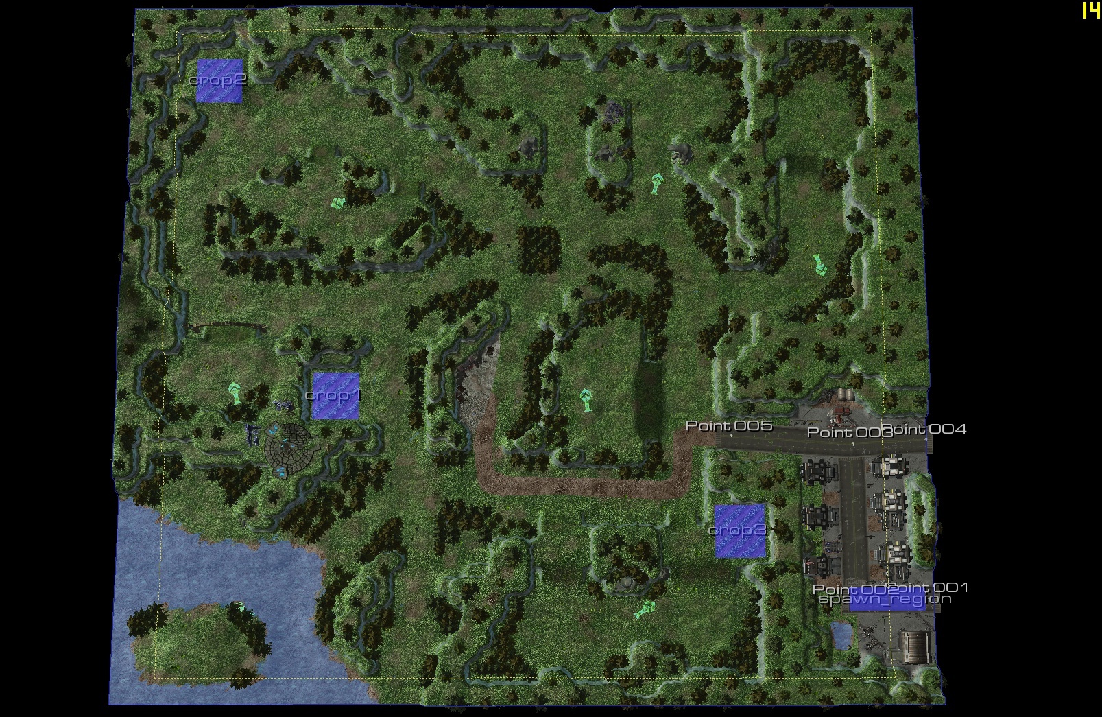 Map layout: Version 0.7