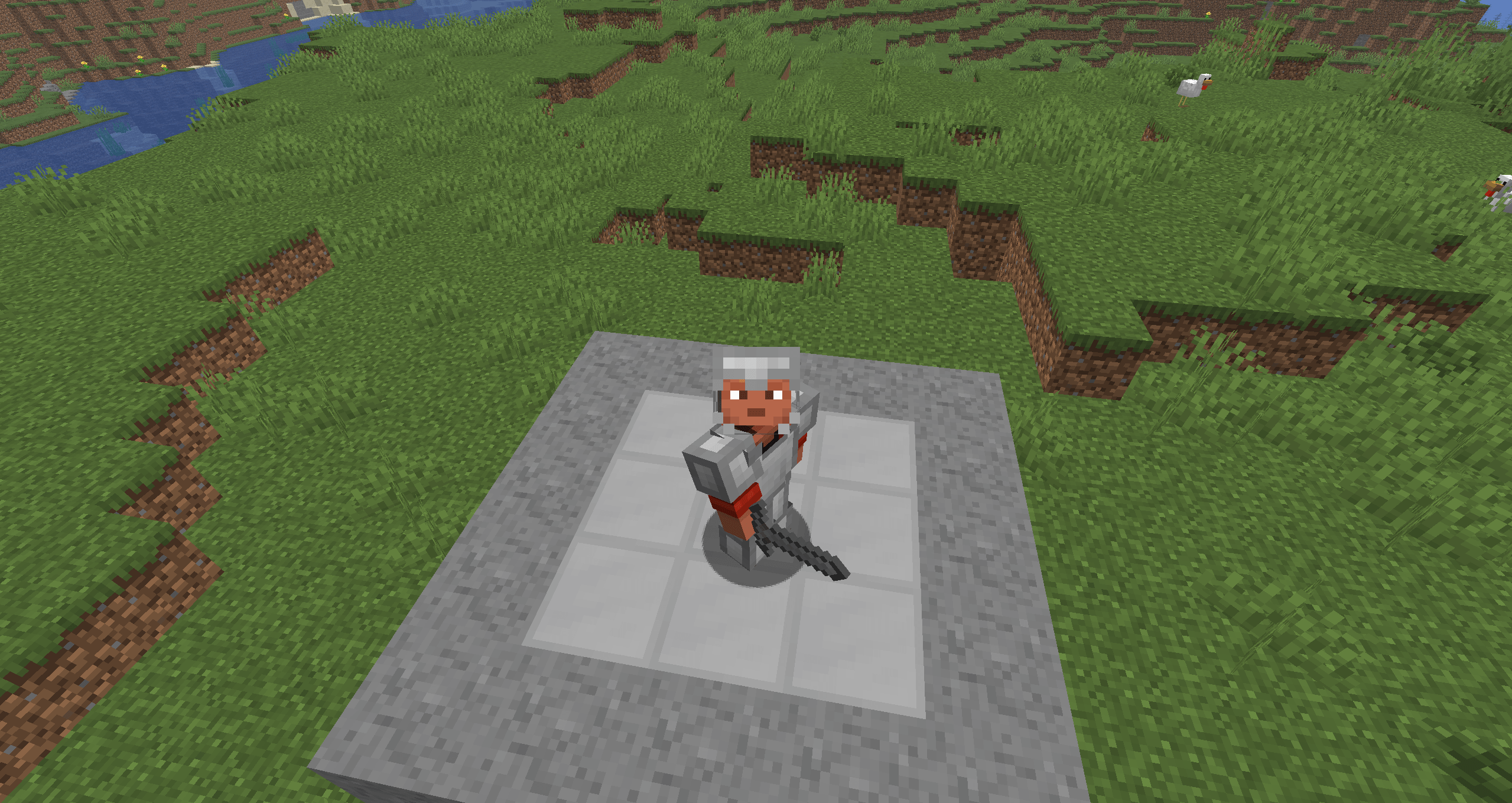 Titanium Armor, Sword, Ore, and Block