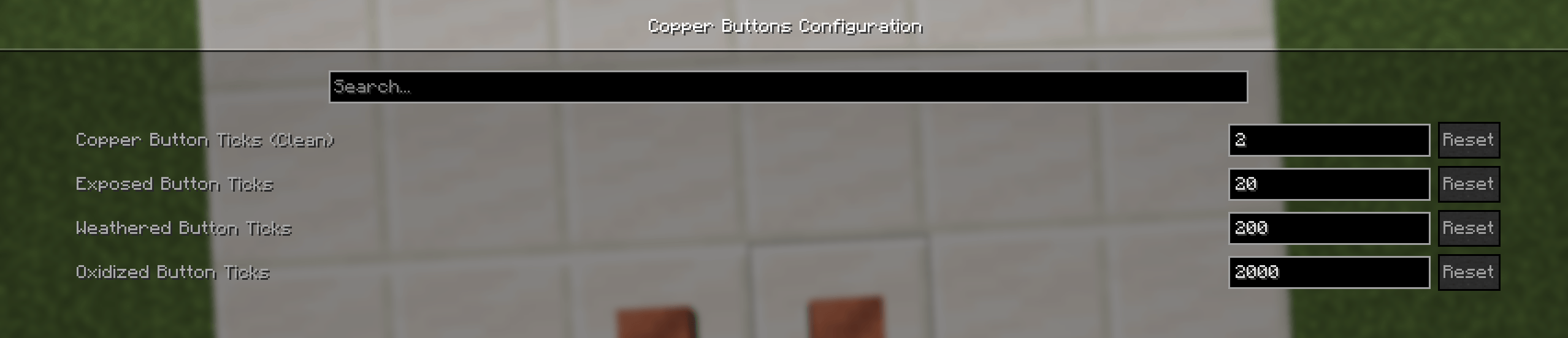 Are the default timings not right for your doors? Fully customize the exact duration of each stage via the config menu. ⚙️