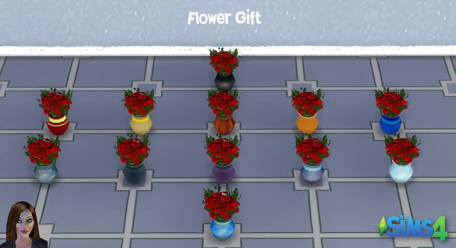 Flower Gift swatches