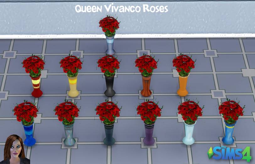 Thumbnail Queen Vivanco Roses swatches