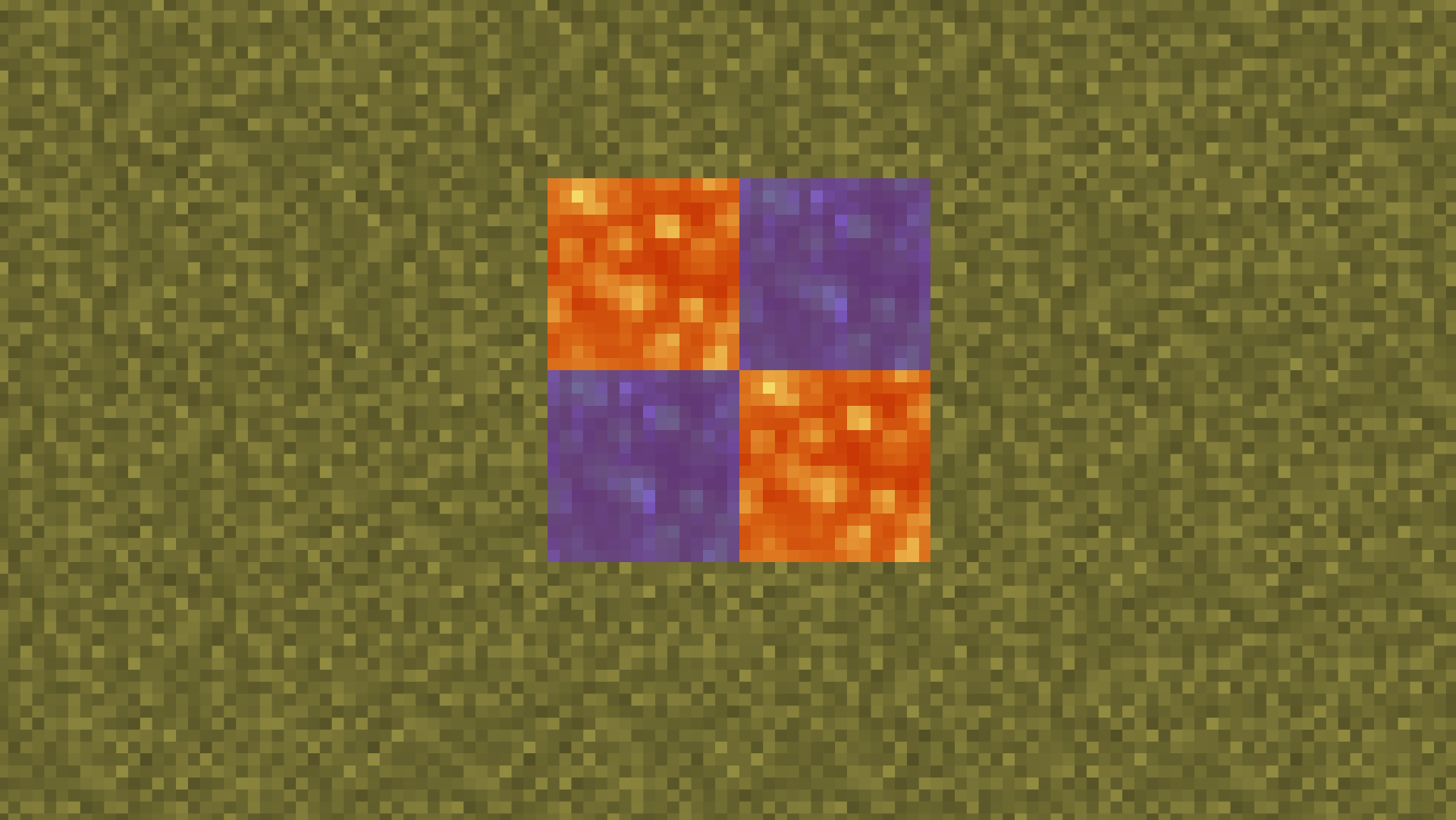 using fake lava and real water