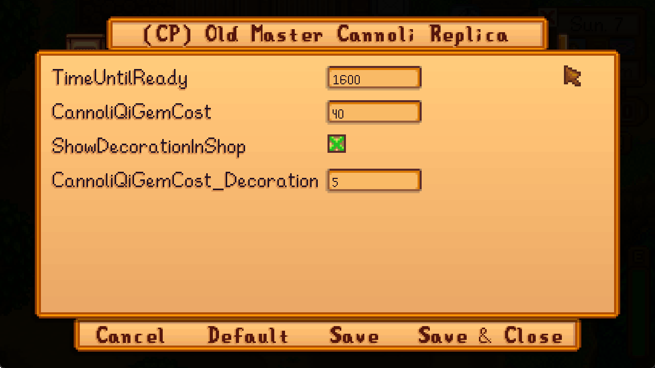 [CP] Old Master Cannoli Replica