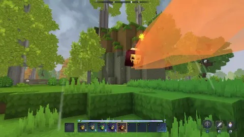 Throwing Adamantite Bomb