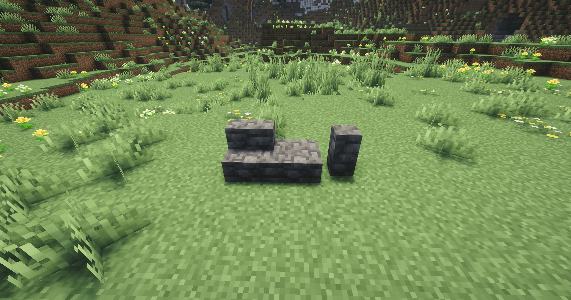 Thumbnail New slab, stairs, and wall blocks made from normal deepslate.