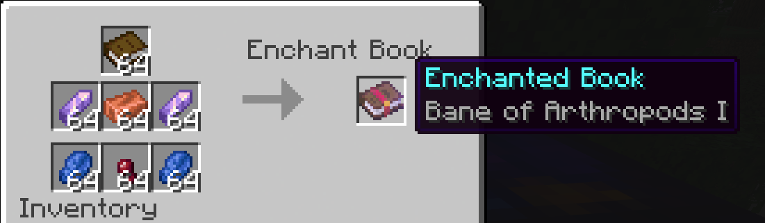 Thumbnail Bane of Arthropods Lv.1 Crafting Recipe