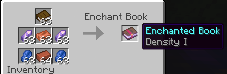 Thumbnail Density Lv.1 Crafting Recipe