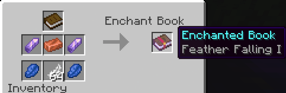 Thumbnail Feather Falling Lv.1 Crafting Recipe