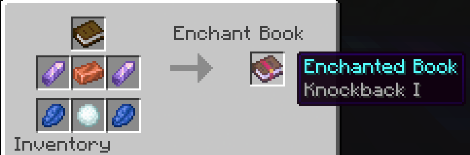 Thumbnail Knockback Lv.1 Crafting Recipe