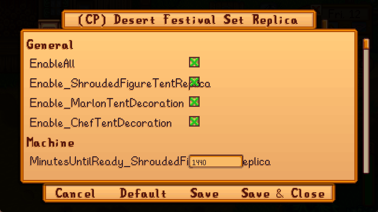[CP] Desert Festival Set Replica