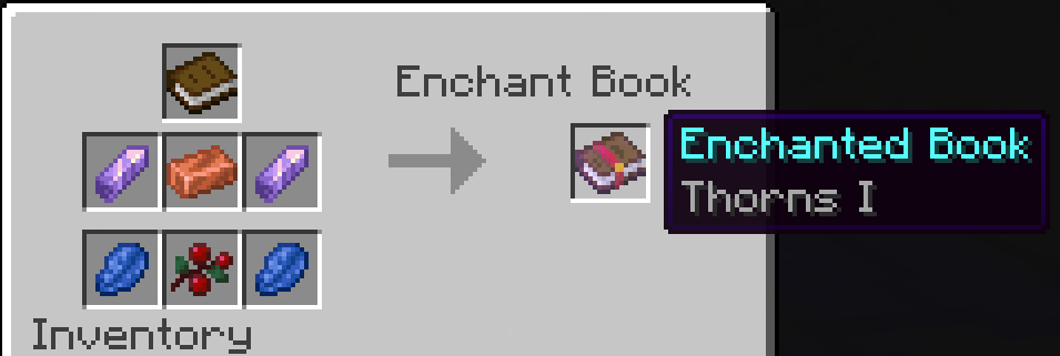 Thumbnail Thorns Lv.1 Crafting Recipe