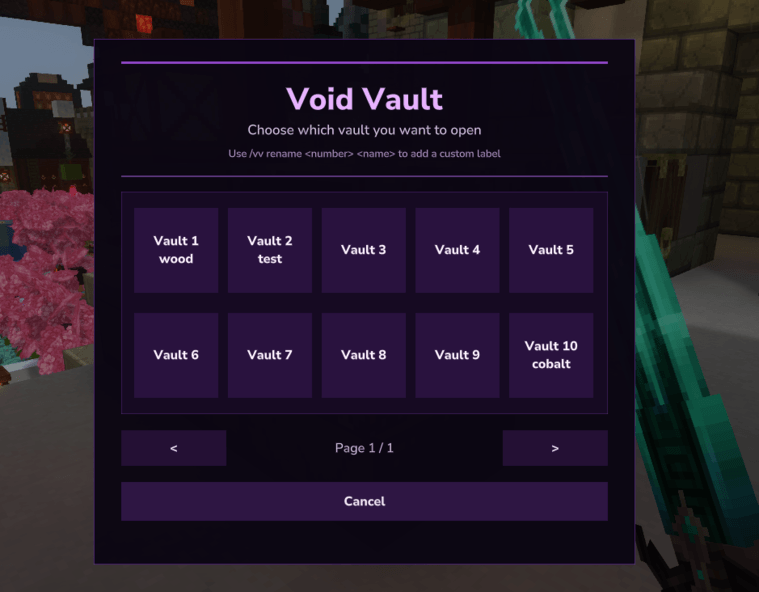 VoidVault Multi-Vaults UI