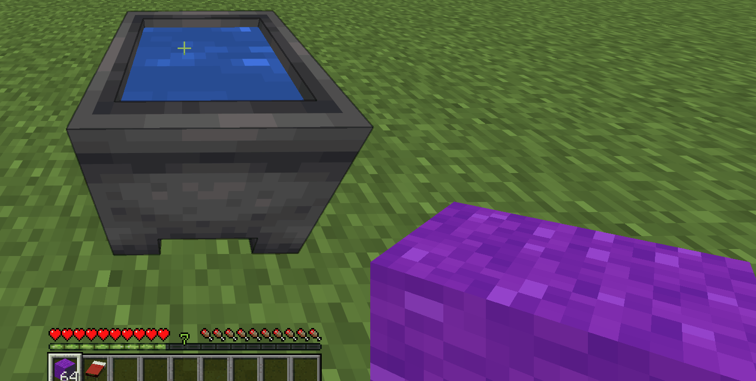 Made a mistake while dyeing? Right-click a water cauldron to wash dyed wool, beds, and carpets back to white. 🧽🛏️