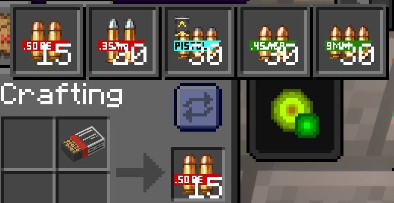 Thumbnail Ammo can easily be crafted into other types from other mods, to fit whichever gun you have.