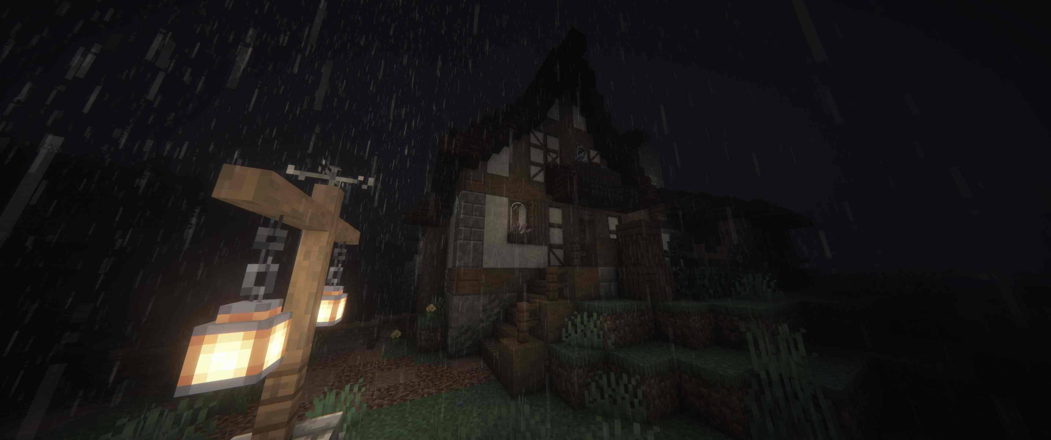 Thumbnail Find Structures (abandoned or otherwise) that wordlessly introduce you to various mods and their mechanics!
This structure showcases "Supplementaries," "Farmer's Delight," and "Create," all-in-one!