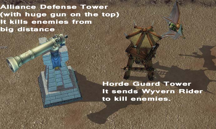 Alliance and Horde Towers