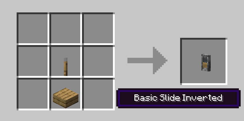 Basic Slide Inverted Recipe