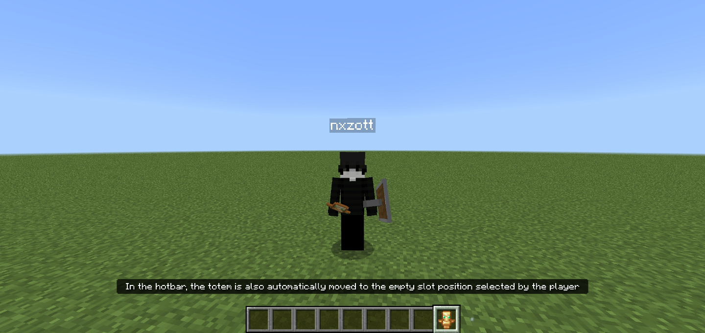 Totem Move To Selected Hotbar Slot