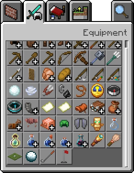 golf-all-items-equipment-tab