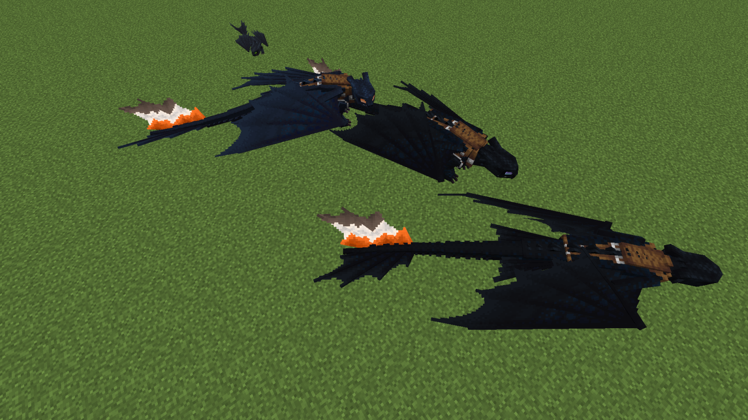 Fishtail Minecraft Doomies Tail fin Variants - Gallery - Minecraft Addons - CurseForge