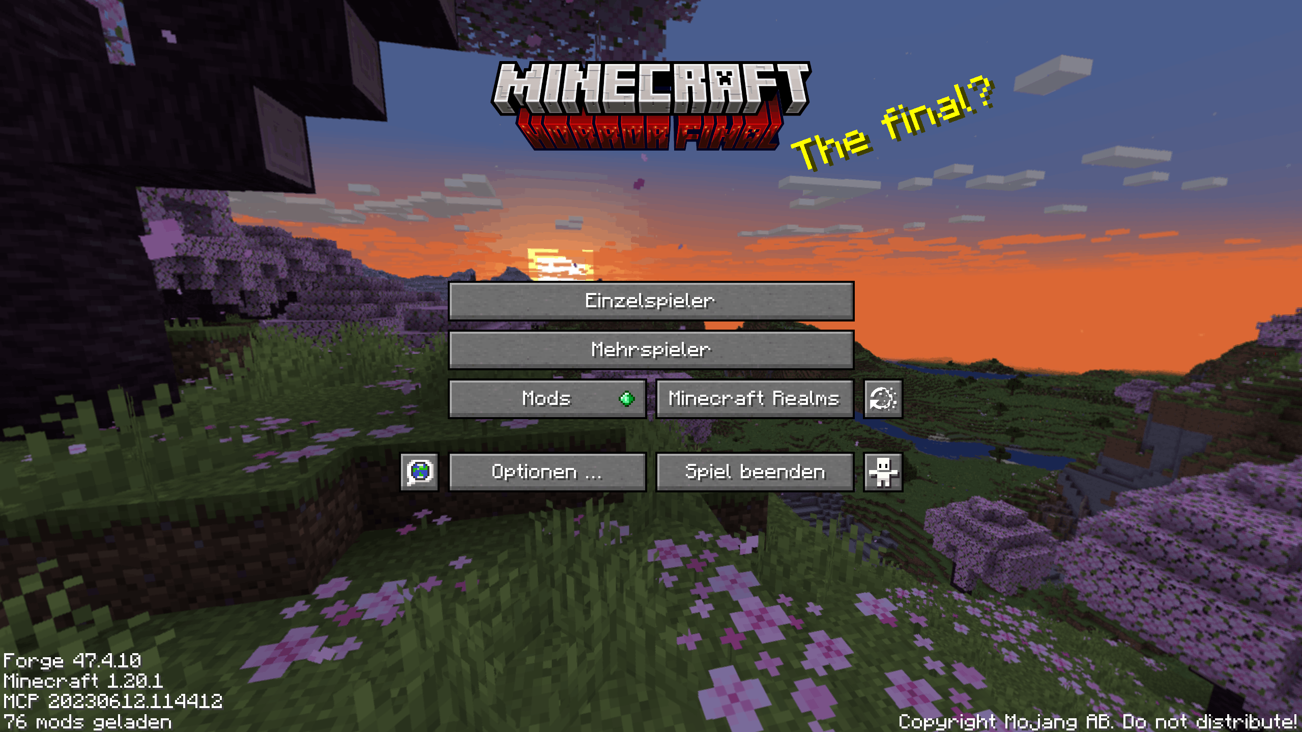 That's what the startscreen should look like