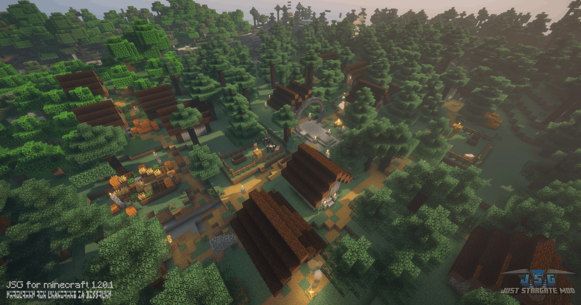 With these stargates also spawn a brand new villager profession.