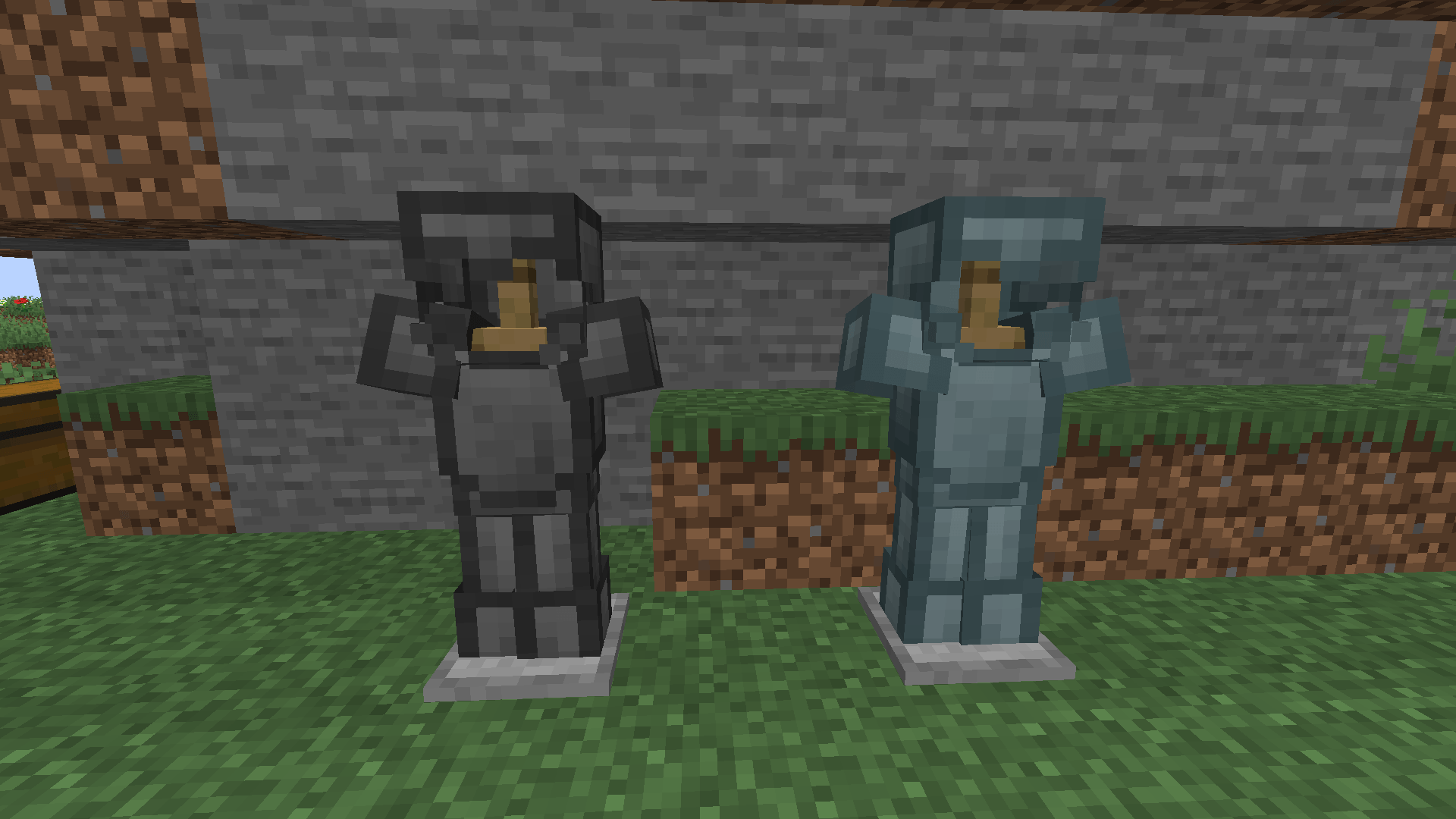 Tungsten armor and Tin armor!