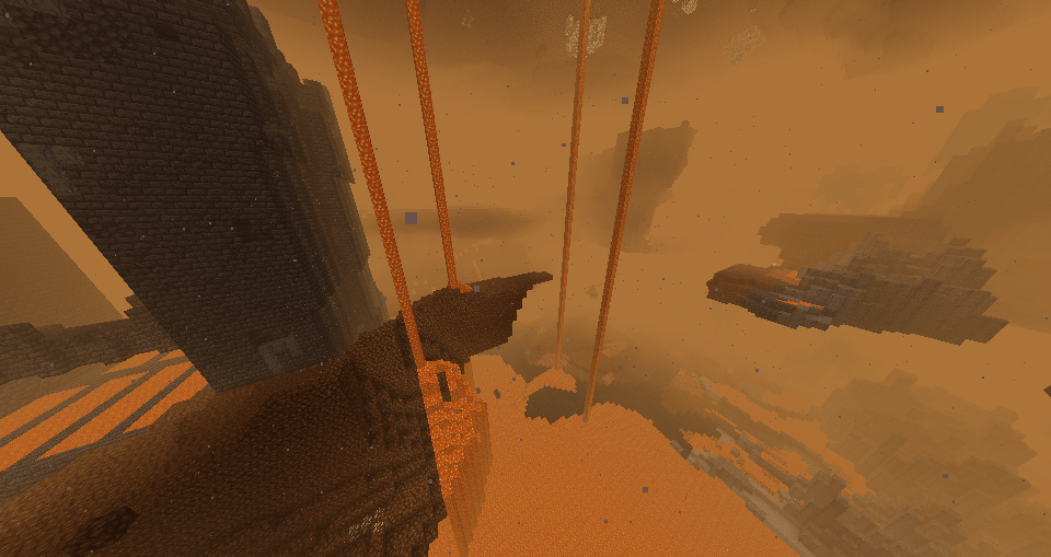 Thumbnail A Dimension with Volcanic Rock, and Volcanic Ash. Can you spot the 'Steam Copter' in the fog?