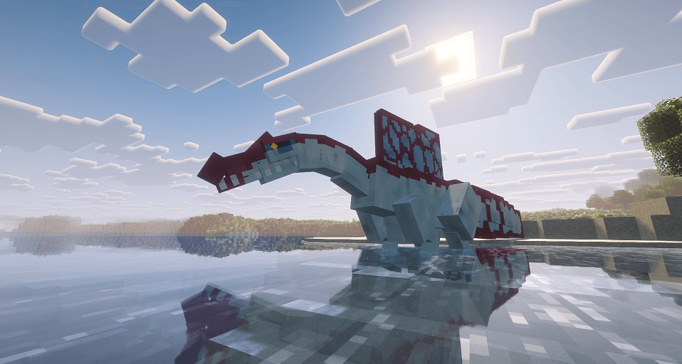 Spinossaurus ocean color