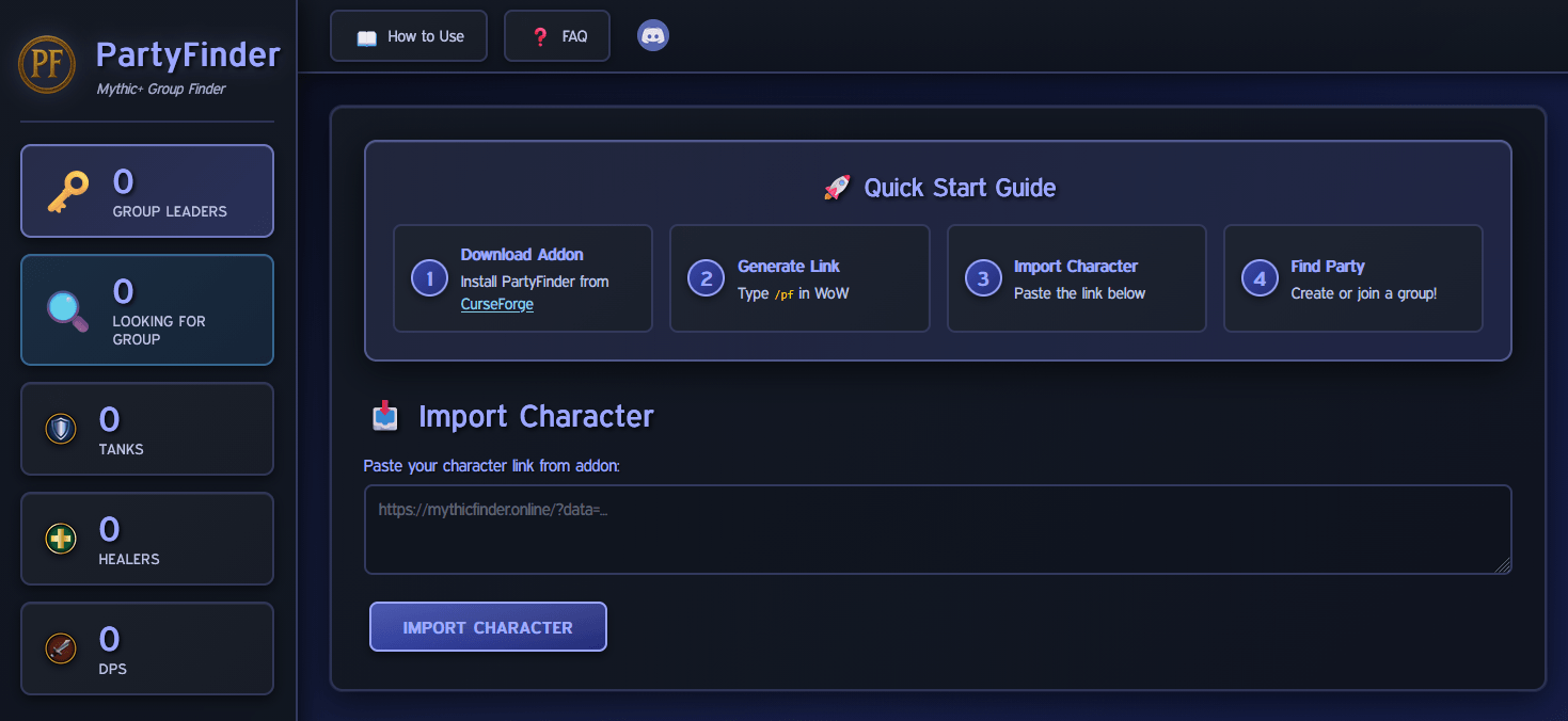 Main page