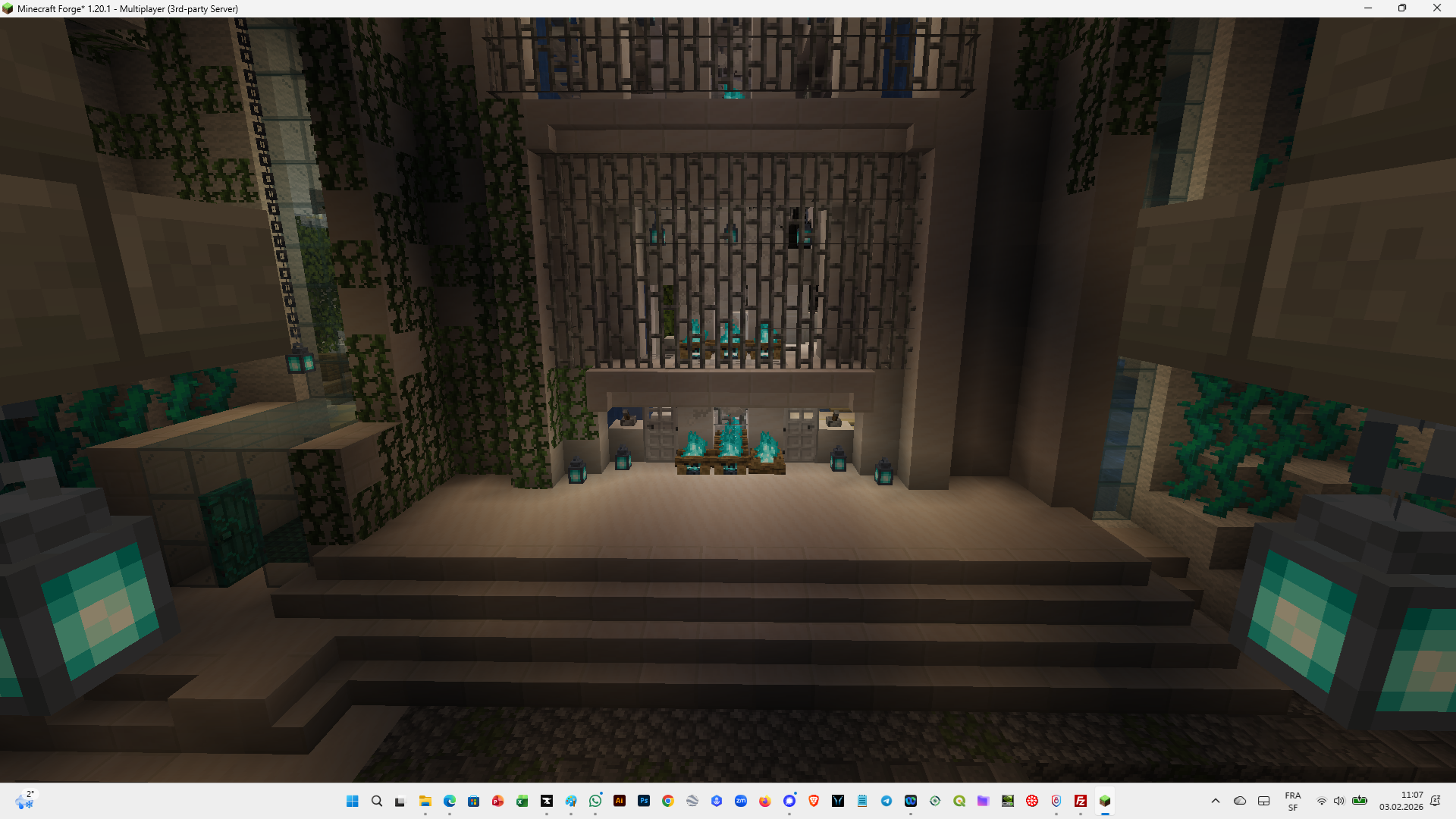 Underground the Dark Castle is standing alive