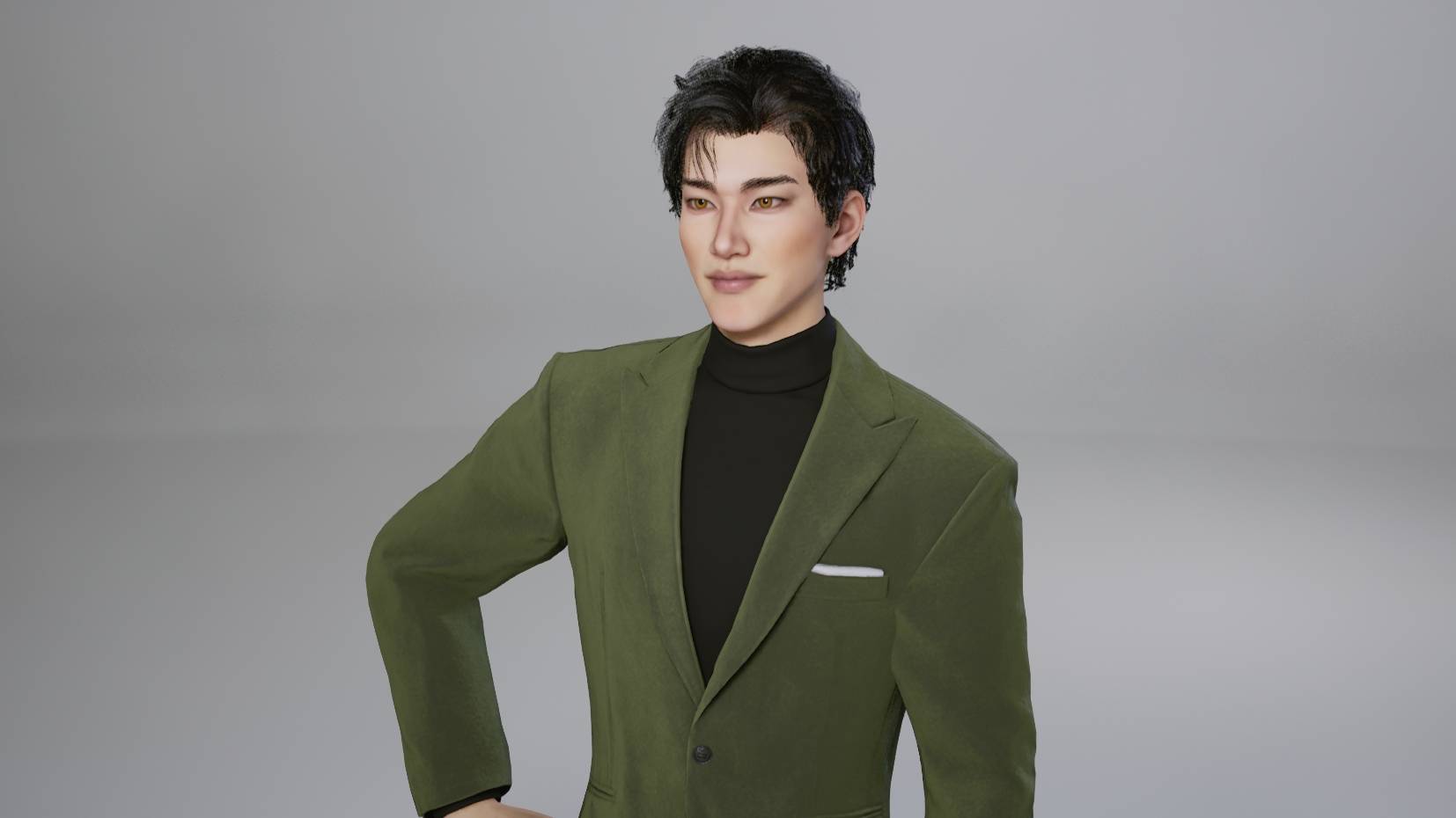 Niven Hair 61 - "Sandeul" Hair (Males)